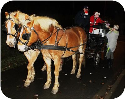 le pére noël dans les rues d'Ugny...